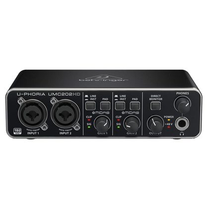 Звуковая карта (аудиоинтерфейс) Behringer UMC202HD