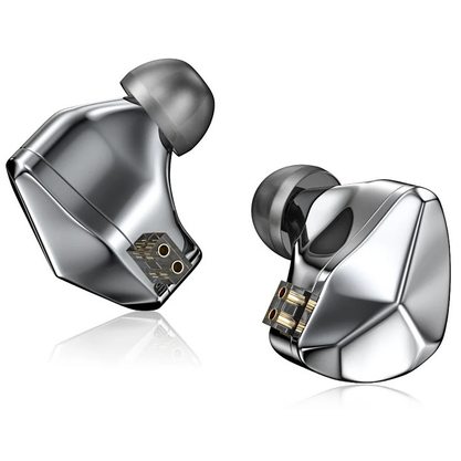 Наушники Blon BL-07 3.5 мм с микрофоном (серебристый)