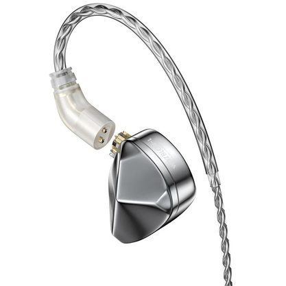 Наушники Blon BL-07 3.5 мм с микрофоном (серебристый)