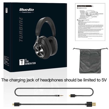 Беспроводные наушники Bluedio T7+