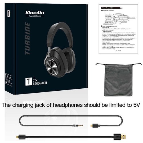 Беспроводные наушники Bluedio T7+