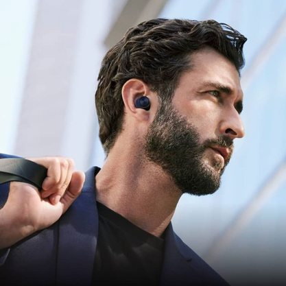 Беспроводные наушники Bowers & Wilkins PI7 S2 (тёмно-синий)