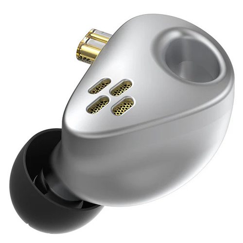 Наушники CCA CXS без микрофона (серебряный)