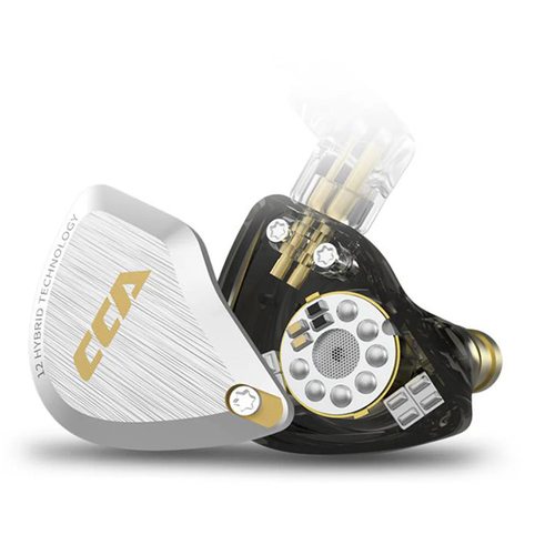 Наушники CCA C12 без микрофона (золотой)