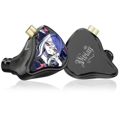 Наушники CVJ Vivian без микрофона (черный/рисунок)