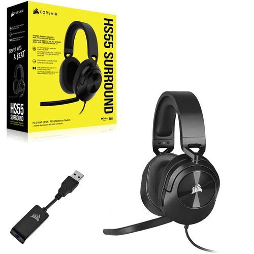 Игровые наушники Corsair HS55 Surround (черный)