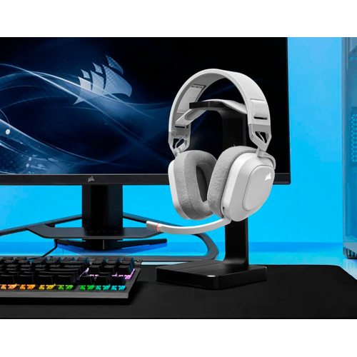 Игровые наушники Corsair HS80 RGB Wireless (белый)