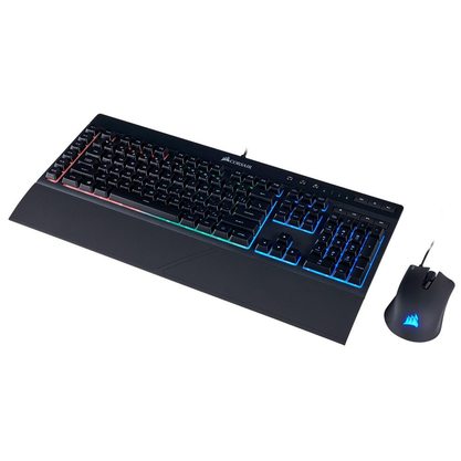 Набор периферии Клавиатура + мышь Corsair K55 + Corsair Harpoon