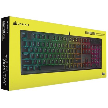 Игровая клавиатура Corsair K60 RGB Pro Cherry Viola (черный)