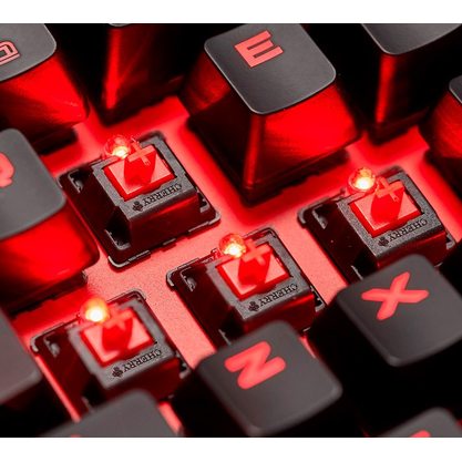 Игровая клавиатура Corsair K63 Red Led (Cherry MX Red)