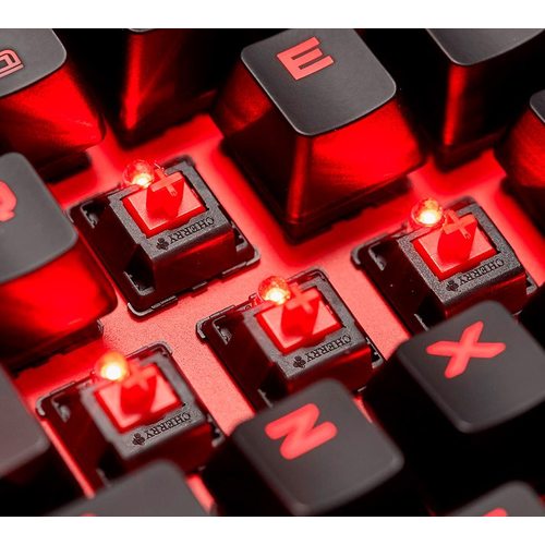 Игровая клавиатура Corsair K63 Red Led (Cherry MX Red)