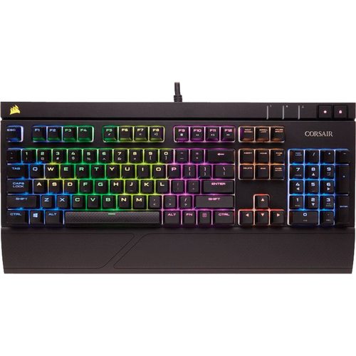 Игровая клавиатура Corsair Strafe RGB (Cherry MX Silent)