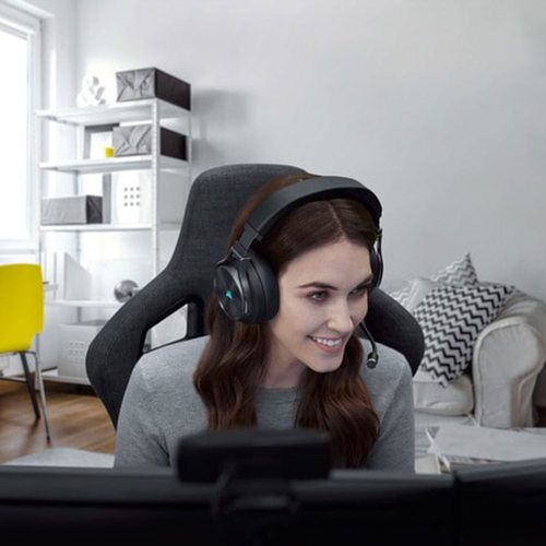 Игровые наушники Corsair Virtuoso RGB Wireless XT (черный)