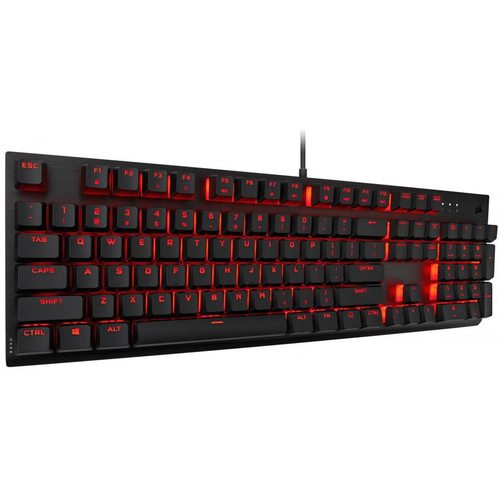 Игровая клавиатура Corsair K60 Pro Red Led (Cherry Viola) (черный)