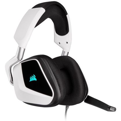 Игровые наушники Corsair Void RGB Elite USB (белый)