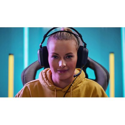 Игровые наушники Corsair HS80 RGB USB (черный)