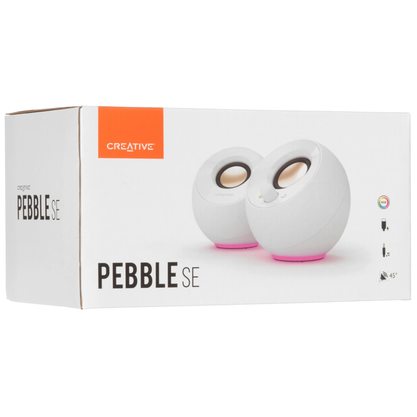 Стационарная колонка Creative Pebble SE (белый)