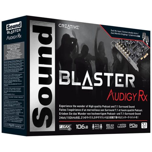 Звуковая карта (аудиоинтерфейс) Creative Sound Blaster Audigy RX
