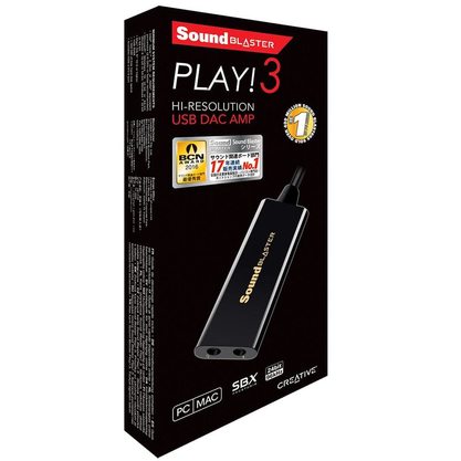 Звуковая карта (аудиоинтерфейс) Creative Sound Blaster Play! 3