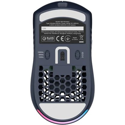 Игровая мышка Дарк Проджект ME4 Wireless (синий-белый)