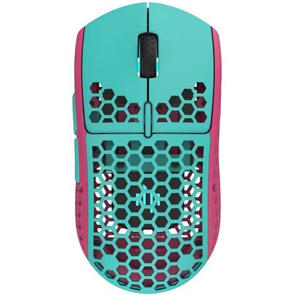 Игровая мышка Дарк Проджект ME4 Wireless (мятный-розовый)