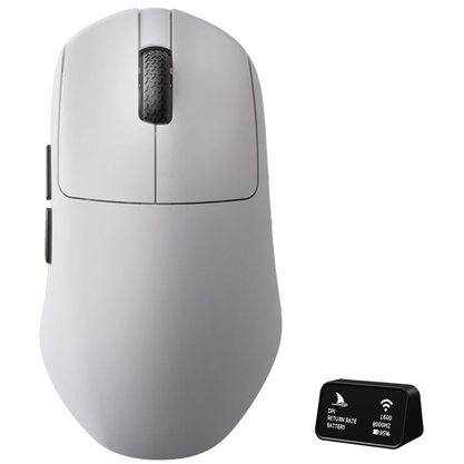 Игровая мышка Darmoshark N7 MAX Tiger Shark (белый)