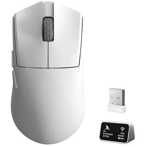 Игровая мышка Darmoshark M3XS Pro GhostCat (белый)