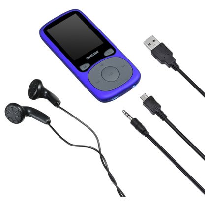 Плеер Digma B4 8 GB (синий)