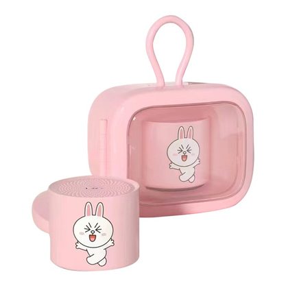 Портативная колонка EWA A128 Mini Speaker Line Friends (розовый)
