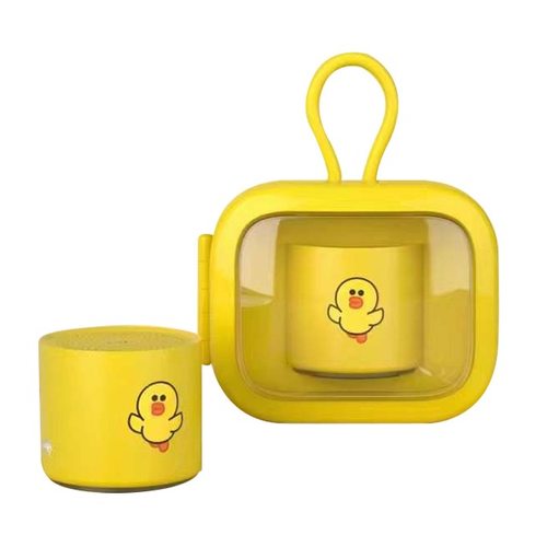 Портативная колонка EWA A128 Mini Speaker Line Friends (жёлтый)