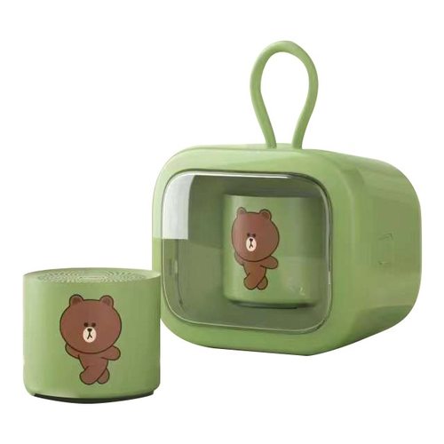 Портативная колонка EWA A128 Mini Speaker Line Friends (зелёный)