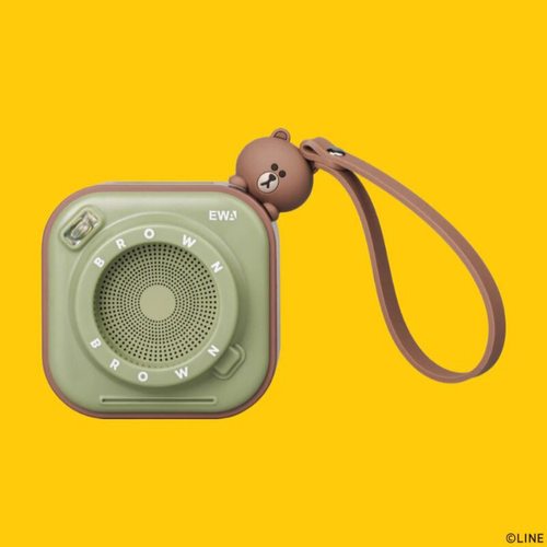 Портативная колонка EWA A13 Line Friends Brown (коричневый)