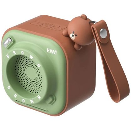 Портативная колонка EWA A13 Line Friends Brown (коричневый)