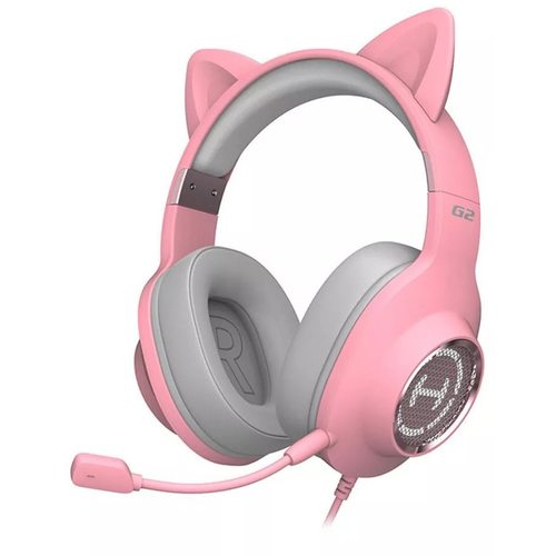 Игровые наушники Edifier G2 II Сat 7.1 (розовый)