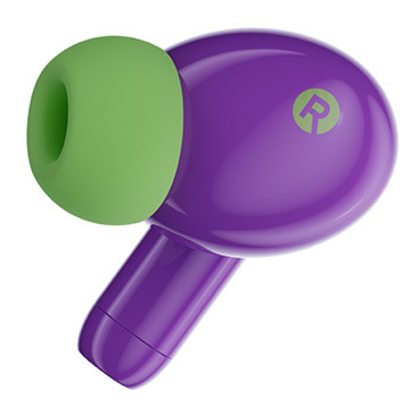 Беспроводные наушники Edifier D-Pods (фиолетовый/салатовый)