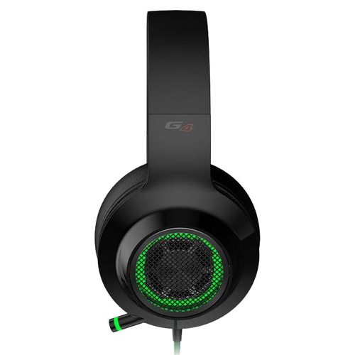 Игровые наушники Edifier G4 (черно-зеленый)