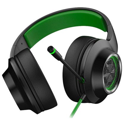 Игровые наушники Edifier G4 (черно-зеленый)