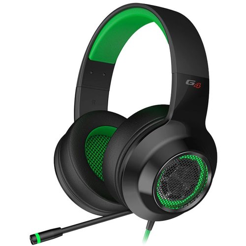 Игровые наушники Edifier G4 (черно-зеленый)