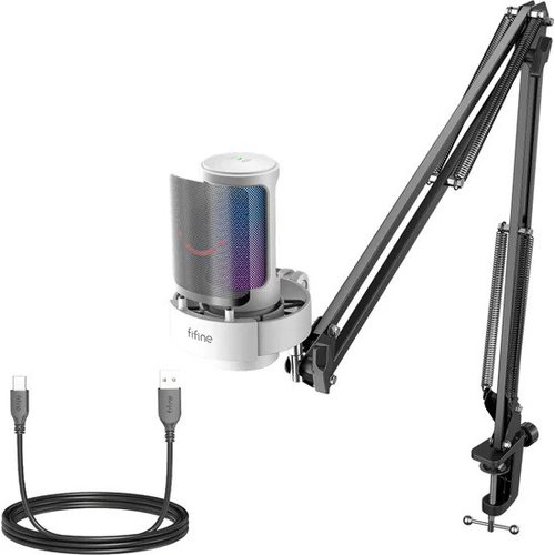 Микрофон FIFINE A8T (белый)