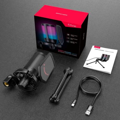 Микрофон FIFINE A6V (черный)