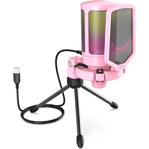 Микрофон FIFINE A6VP (розовый)