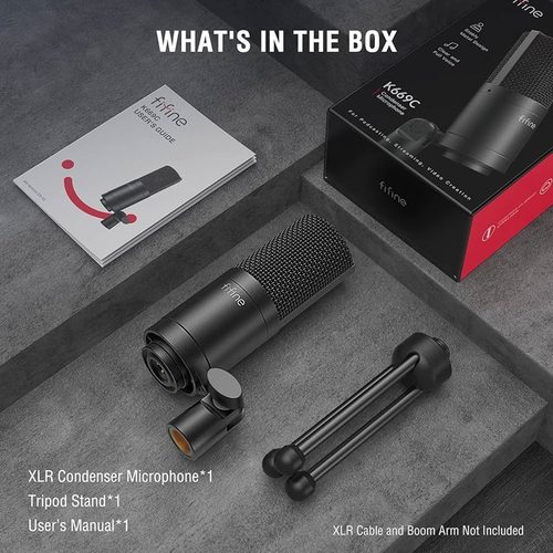 Микрофон FIFINE K669C (черный)