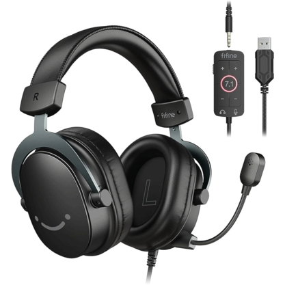 Игровые наушники FIFINE H9 (черный)