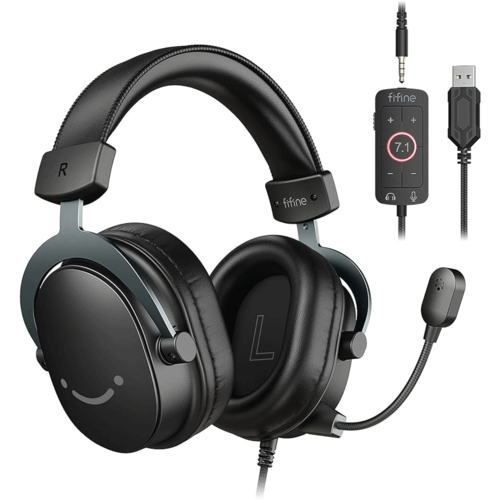 Игровые наушники FIFINE H9 (черный)