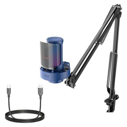 Микрофон FIFINE A8T (синий)
