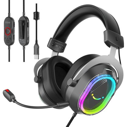 Игровые наушники FIFINE H13 (черный)