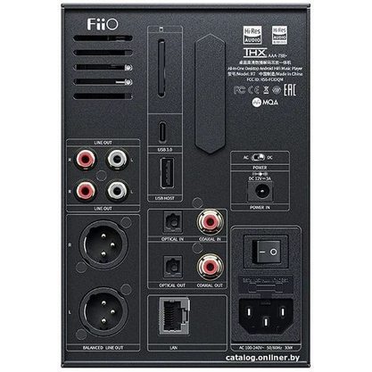 Стационарный усилитель и ЦАП FiiO R7 (черный)