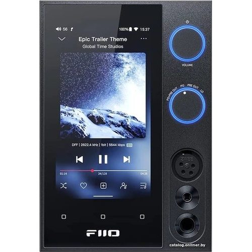 Стационарный усилитель и ЦАП FiiO R7 (черный)