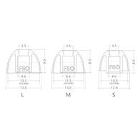 Амбушюры FiiO HS18 силиконовые (6 пар)