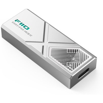 Портативный усилитель и ЦАП FiiO KA13 (серебристый)